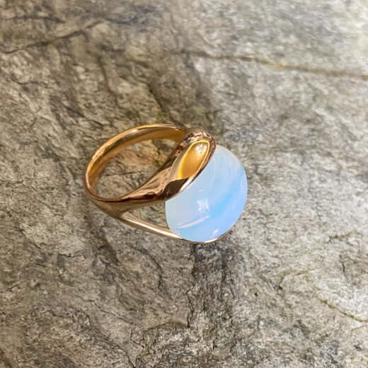 Anillo Terra opalina