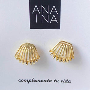 Aretes abanico