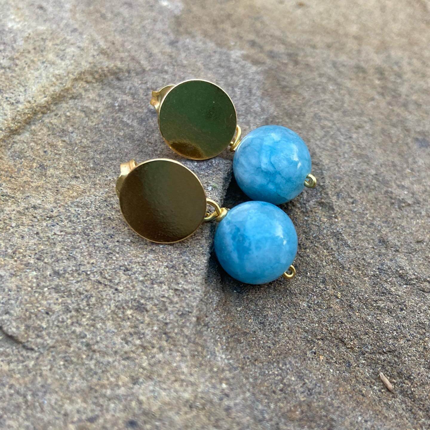 Aretes espejo angelita