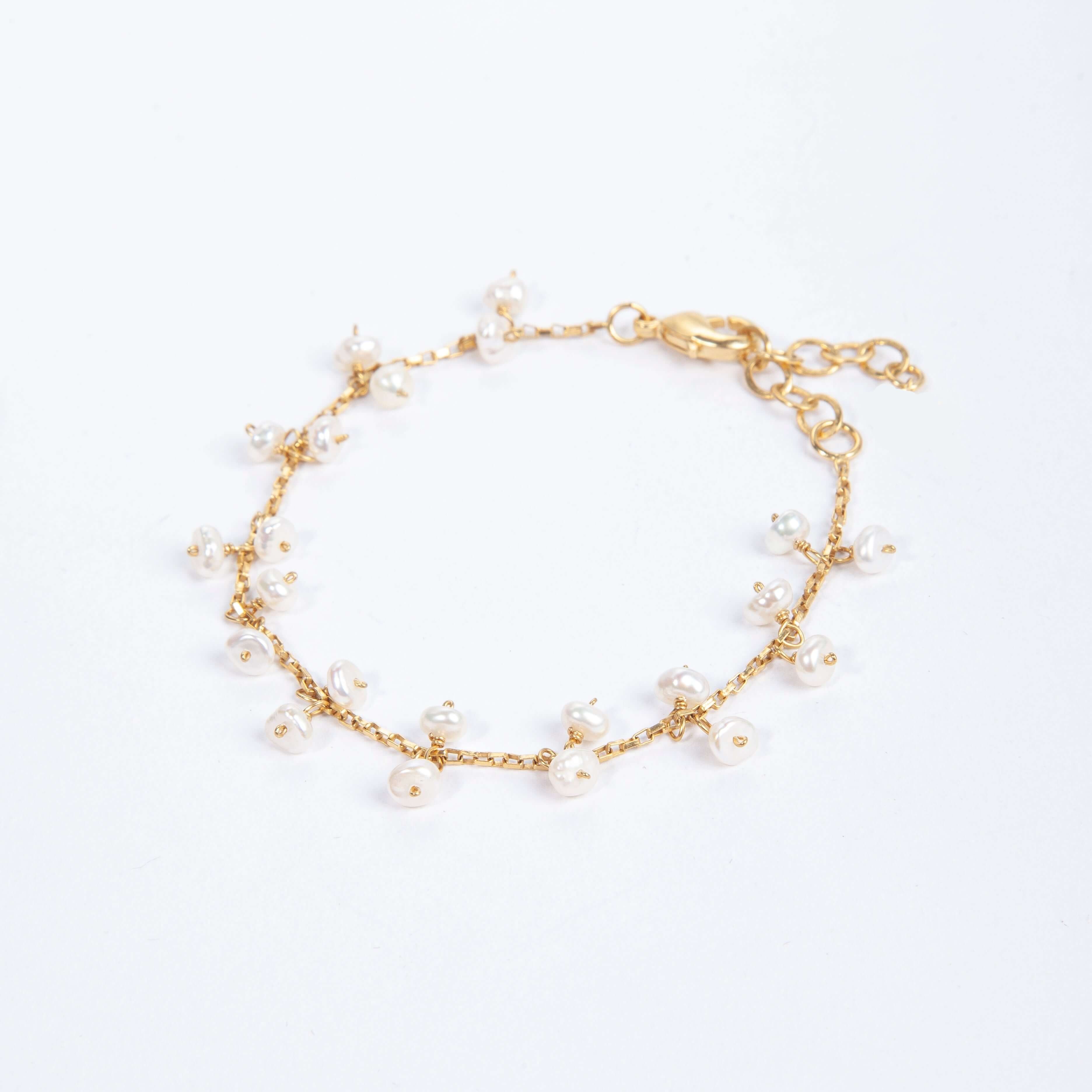 Pulsera duos de miniperlas