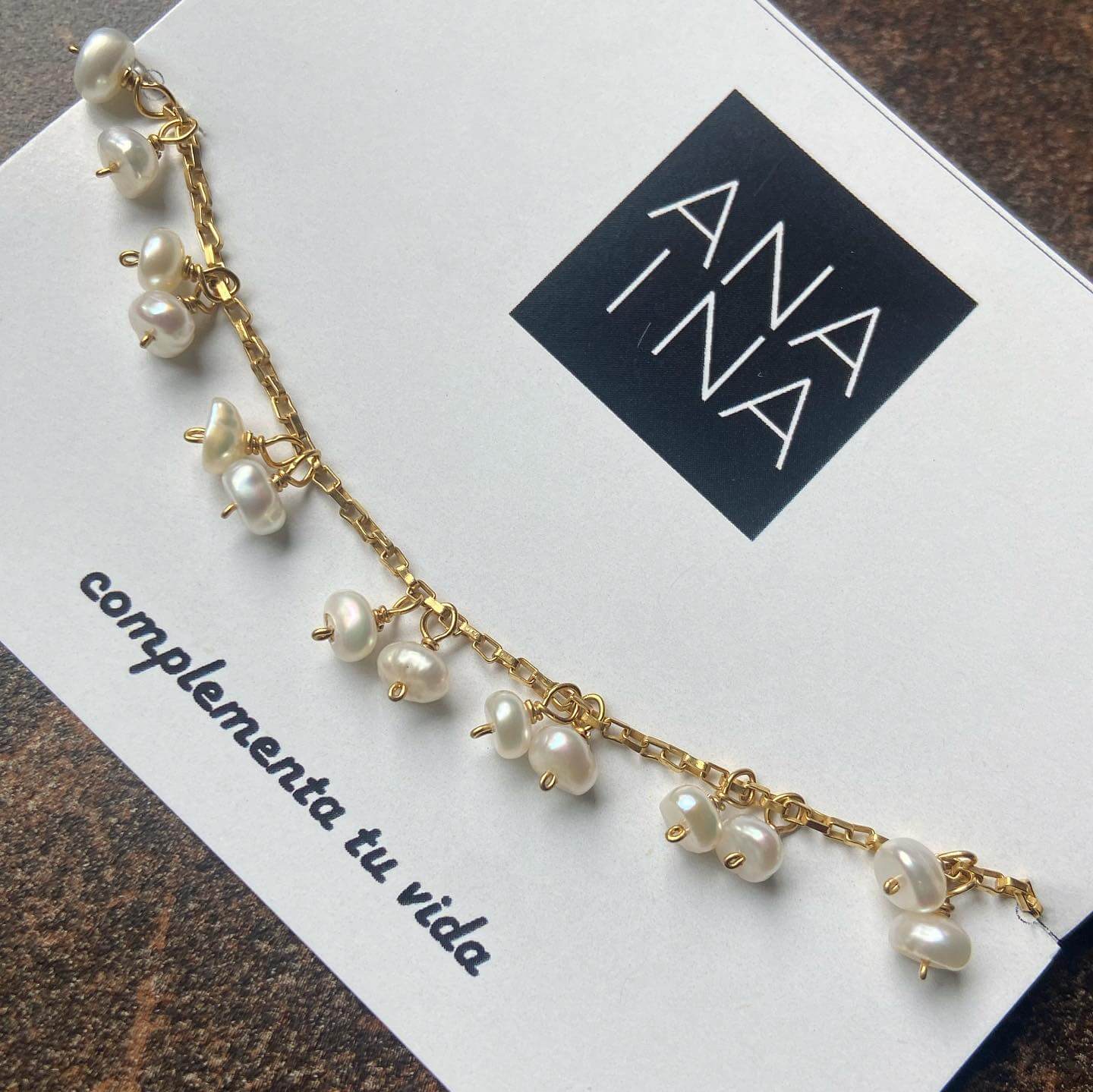 Pulsera duos de miniperlas