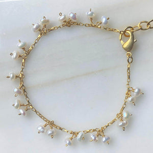 Pulsera duos de miniperlas