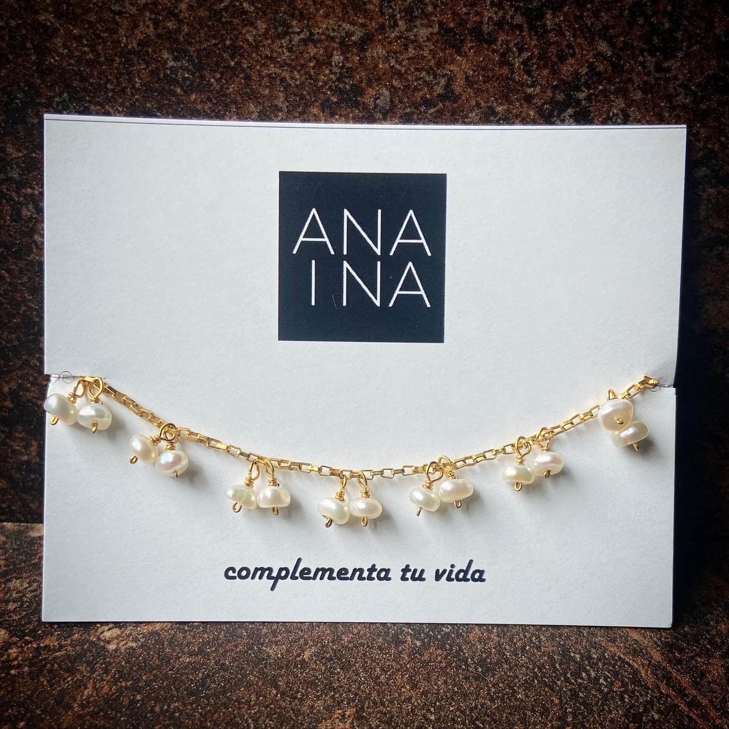 Pulsera duos de miniperlas